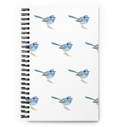 Fairy Wren Spiral Notebook